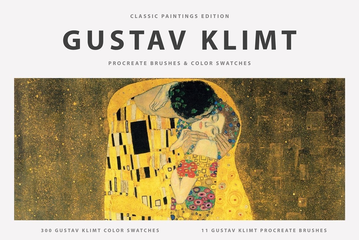 ˹򡤿ķأGustav Klimt's ˮͻProcreateˢ